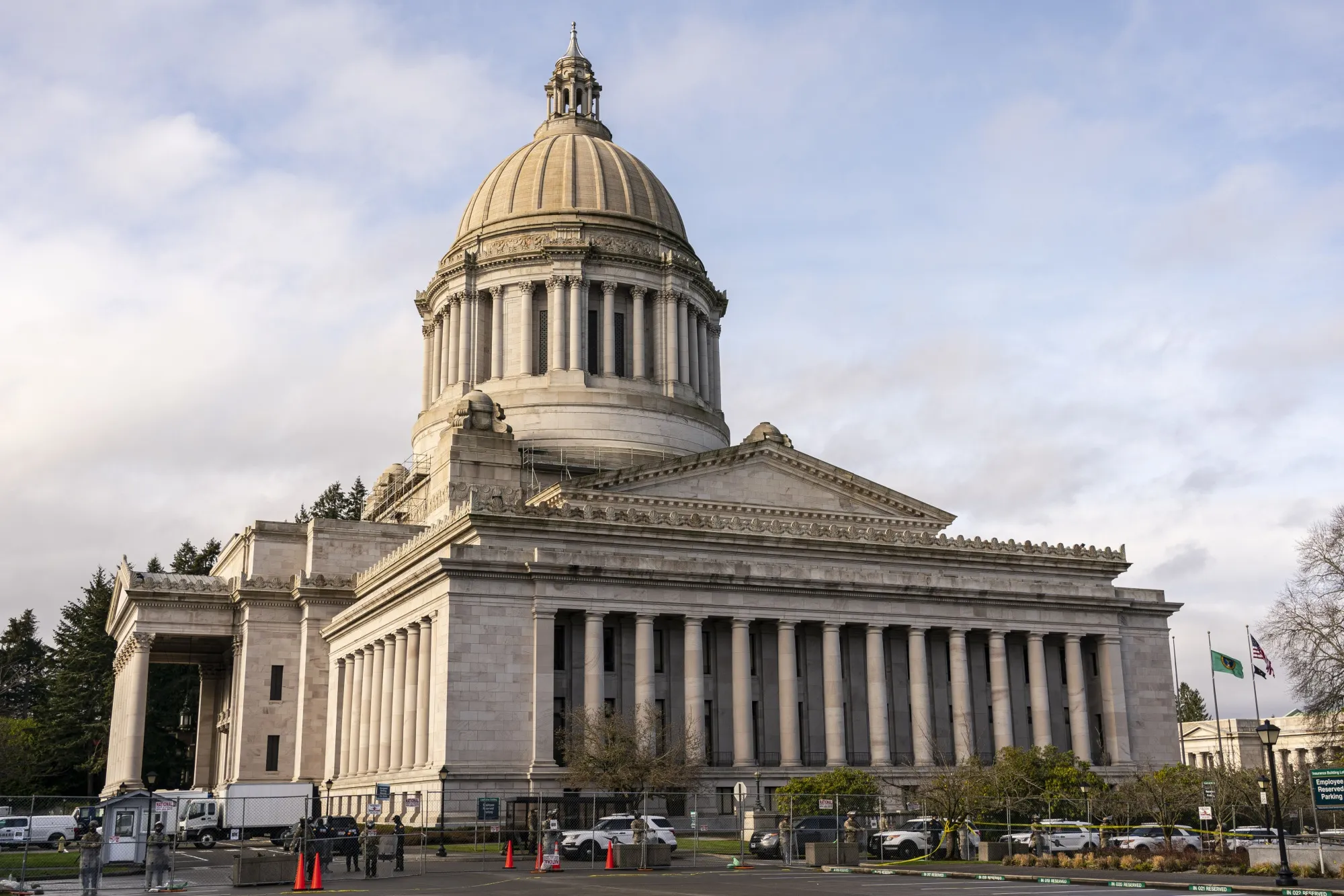 The Washington State Capitol in Olympia, Washington.