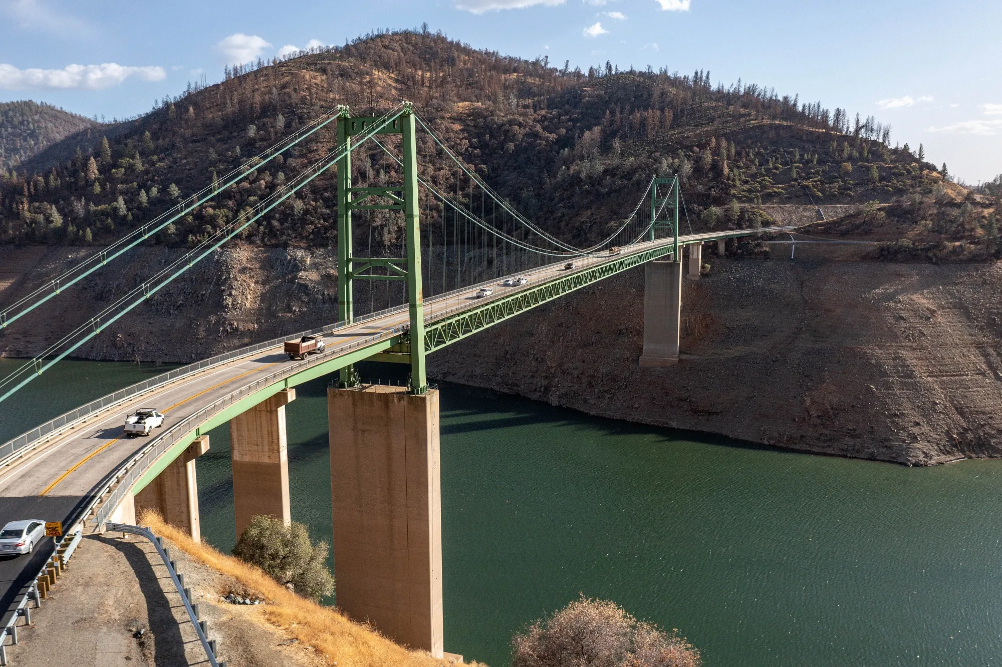 Lake Oroville in Oroville, Calif., in October&nbsp;2021.&nbsp;