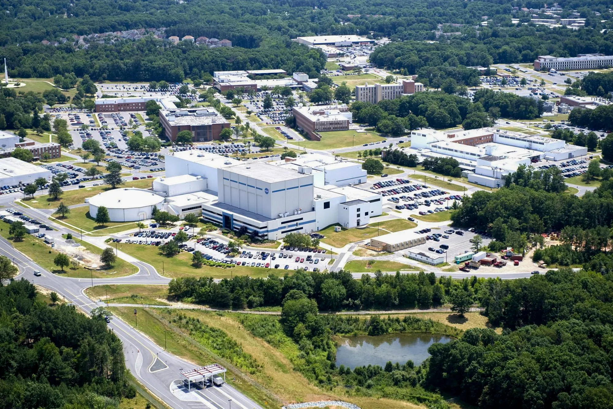 The Goddard Space Flight Center.