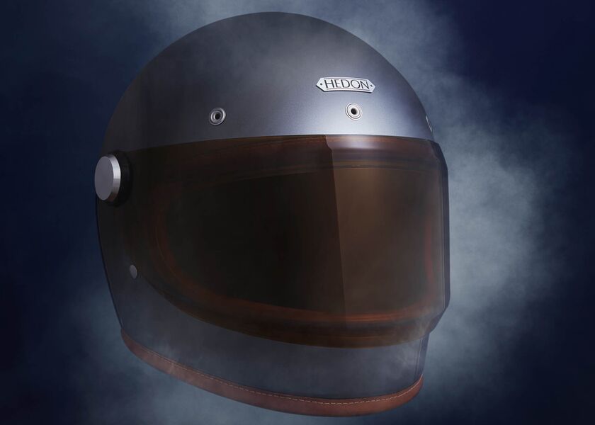 relates to A Motorcycle Helmet Made by Hand Gives Bikers a Happy Head Space