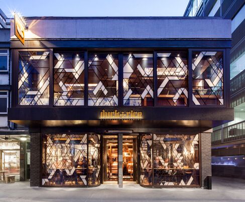 Duck & Rice is beautifully designed and stands out in London’s Soho.
