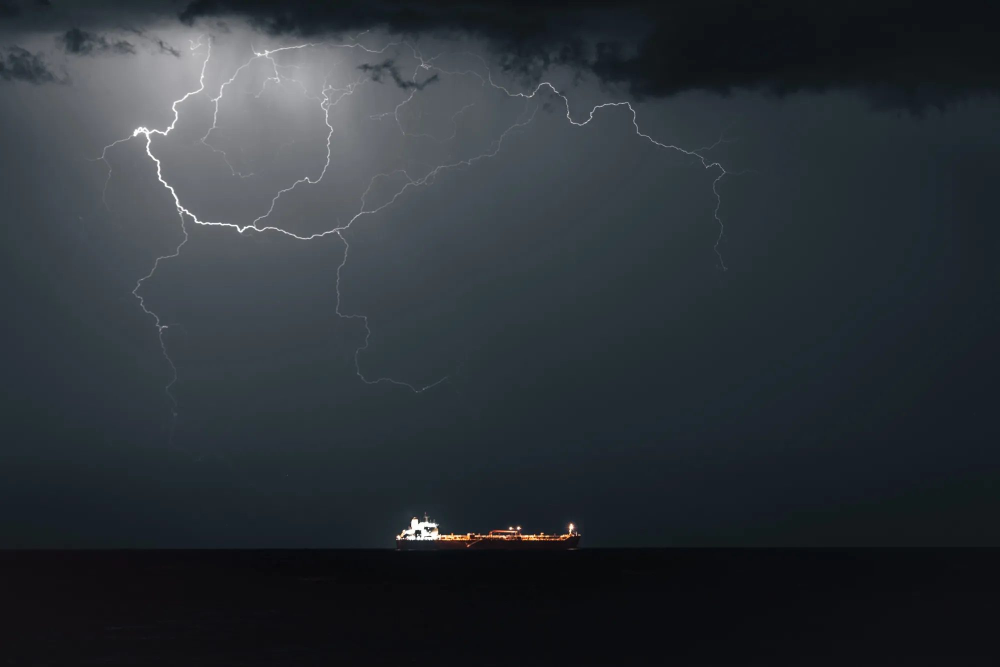History is repeating itself in the Strait of Hormuz.
Photo: Elke Scholiers/Getty Images
