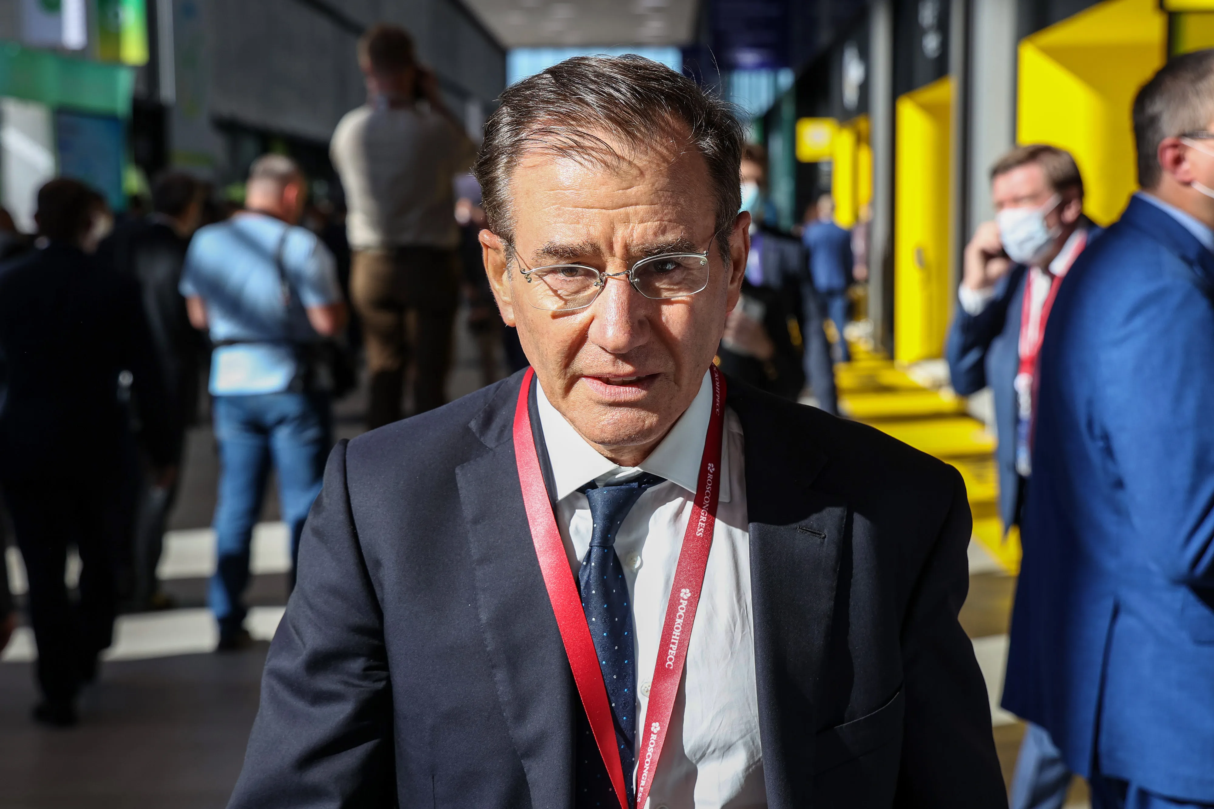 Ivan Glasenberg attends the St. Petersburg International Economic Forum in&nbsp;St. Petersburg, Russia&nbsp;on June 4.
