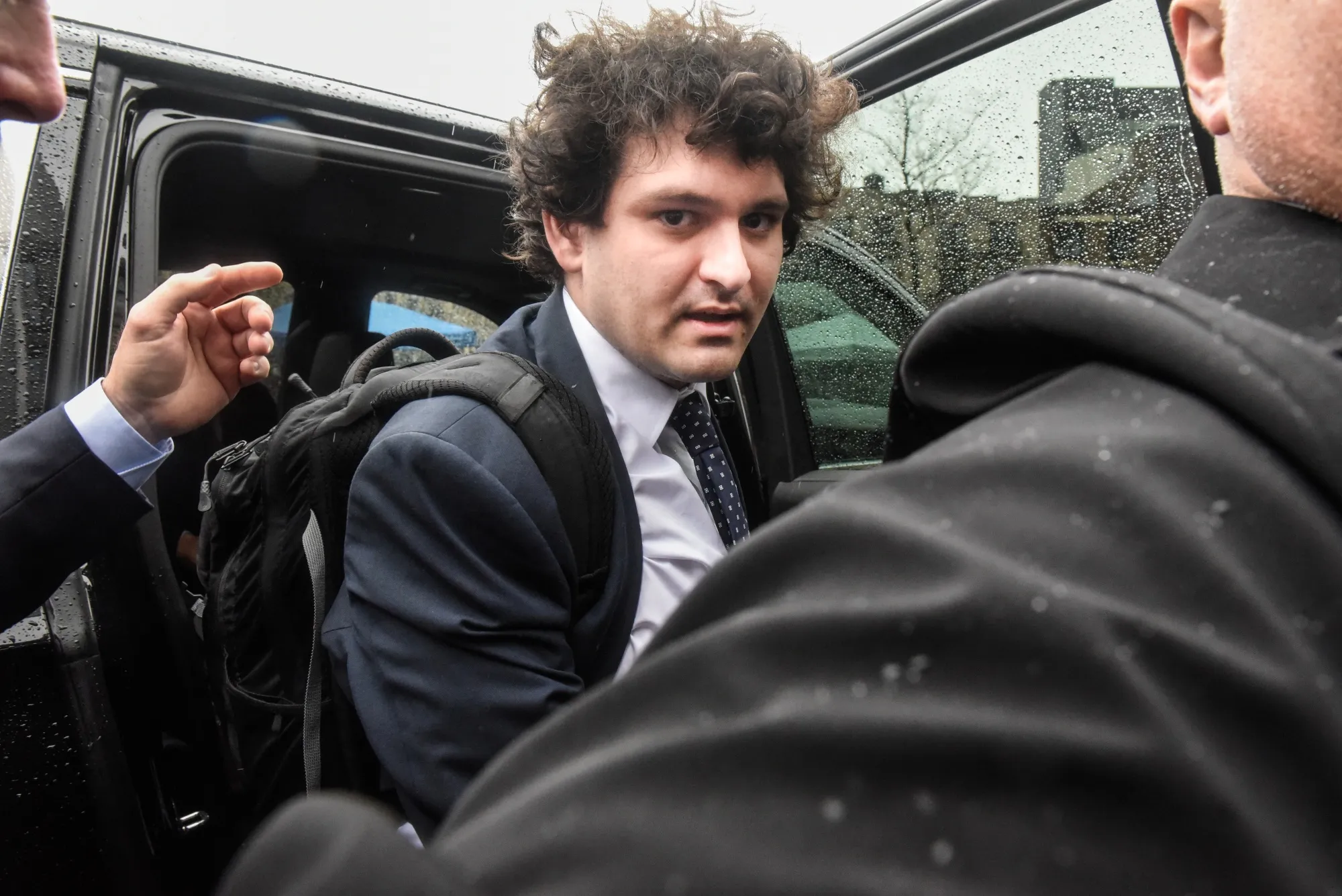 Sam Bankman-Fried&nbsp;arrives at court in New York, on&nbsp;Jan. 3.