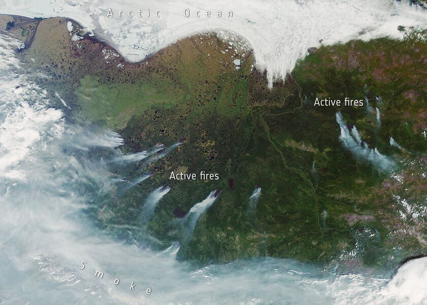 relates to ‘Zombie Fires’ in the Arctic Pump Out Carbon at Record Pace