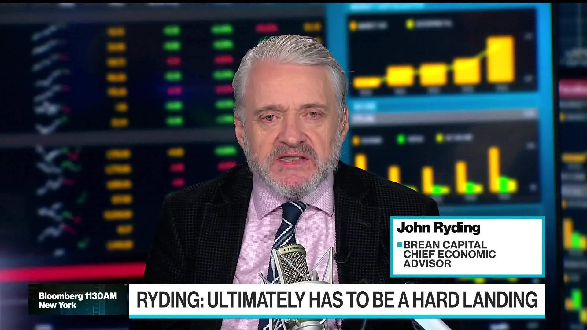 Watch Expect Economic Hard Landing: Brean's Ryding - Bloomberg