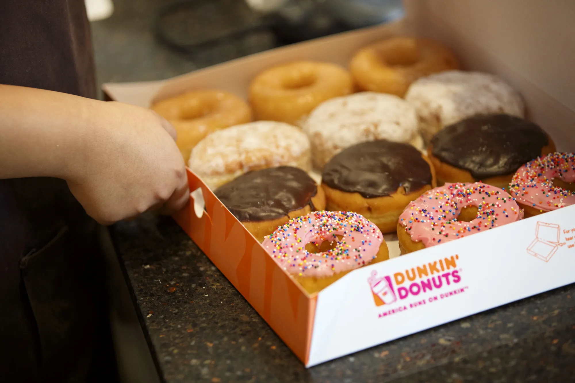 Inside A Dunkin' Donuts Inc. Restaurant As Company Plans For More Locations