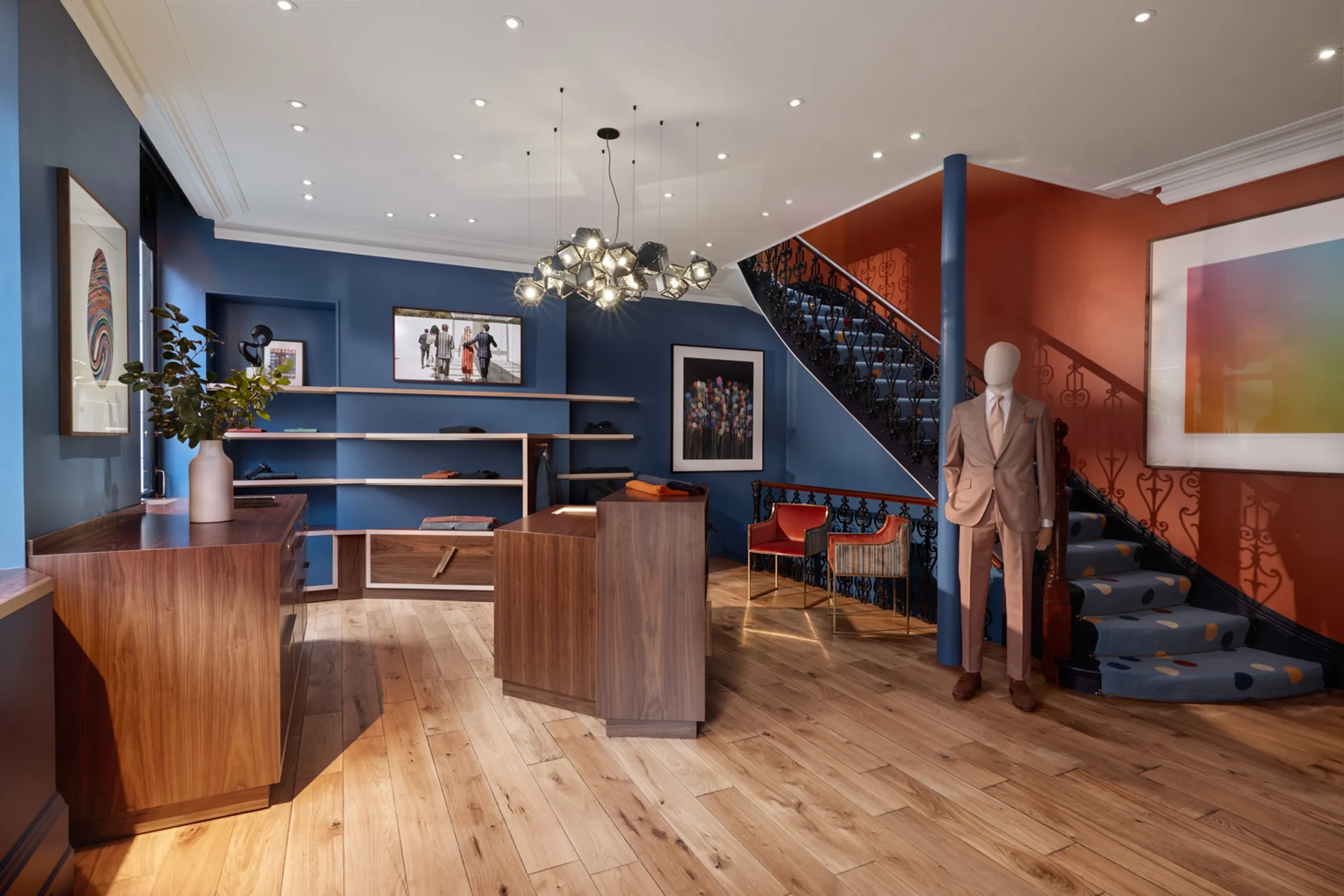 Richard James Tailors Opens New Savile Row Flagship for Colorful