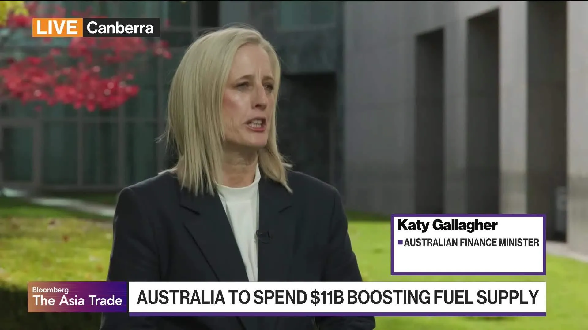 Watch Australia Fin Min on Federal Budget - Bloomberg