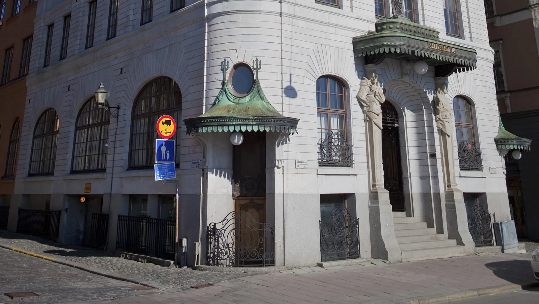 The Kinnevik Investment AB headquarters stand in Stockholm, Sweden.

