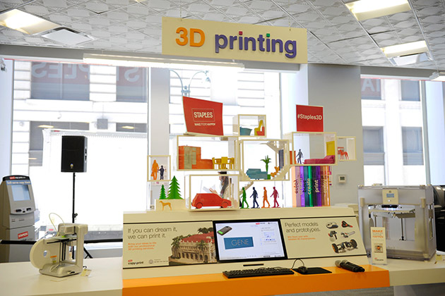 Staples Wants to Bring 3D Printing to the Masses Bloomberg