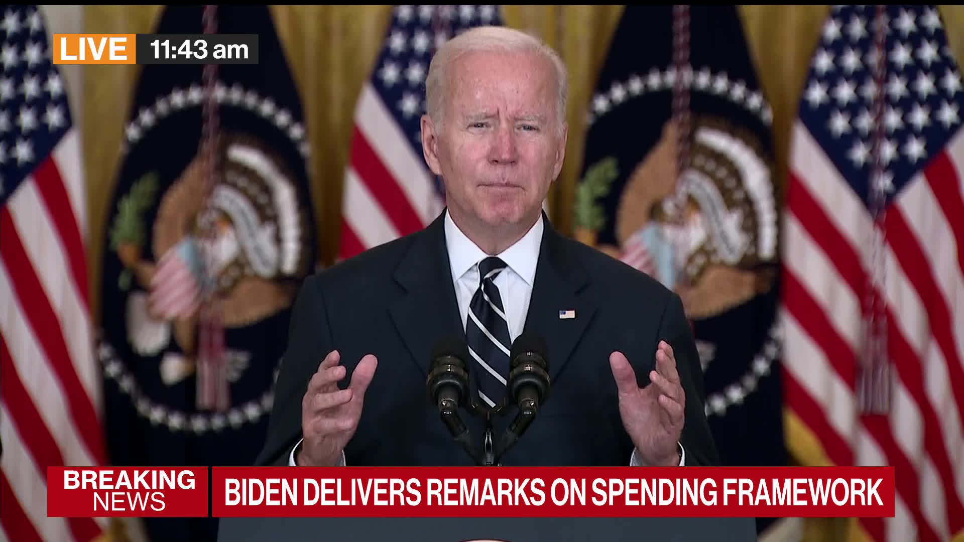 Watch Biden Says $1.75 Trillion Spending Package Is 'Fully Paid For ...