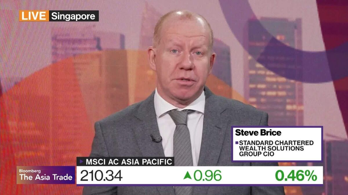 🚨 ⚫️BREAKING: "Aumento dei mercati previsto da Steve Brice di Standard Chartered grazie a minore incertezza politica e dollaro debole"
