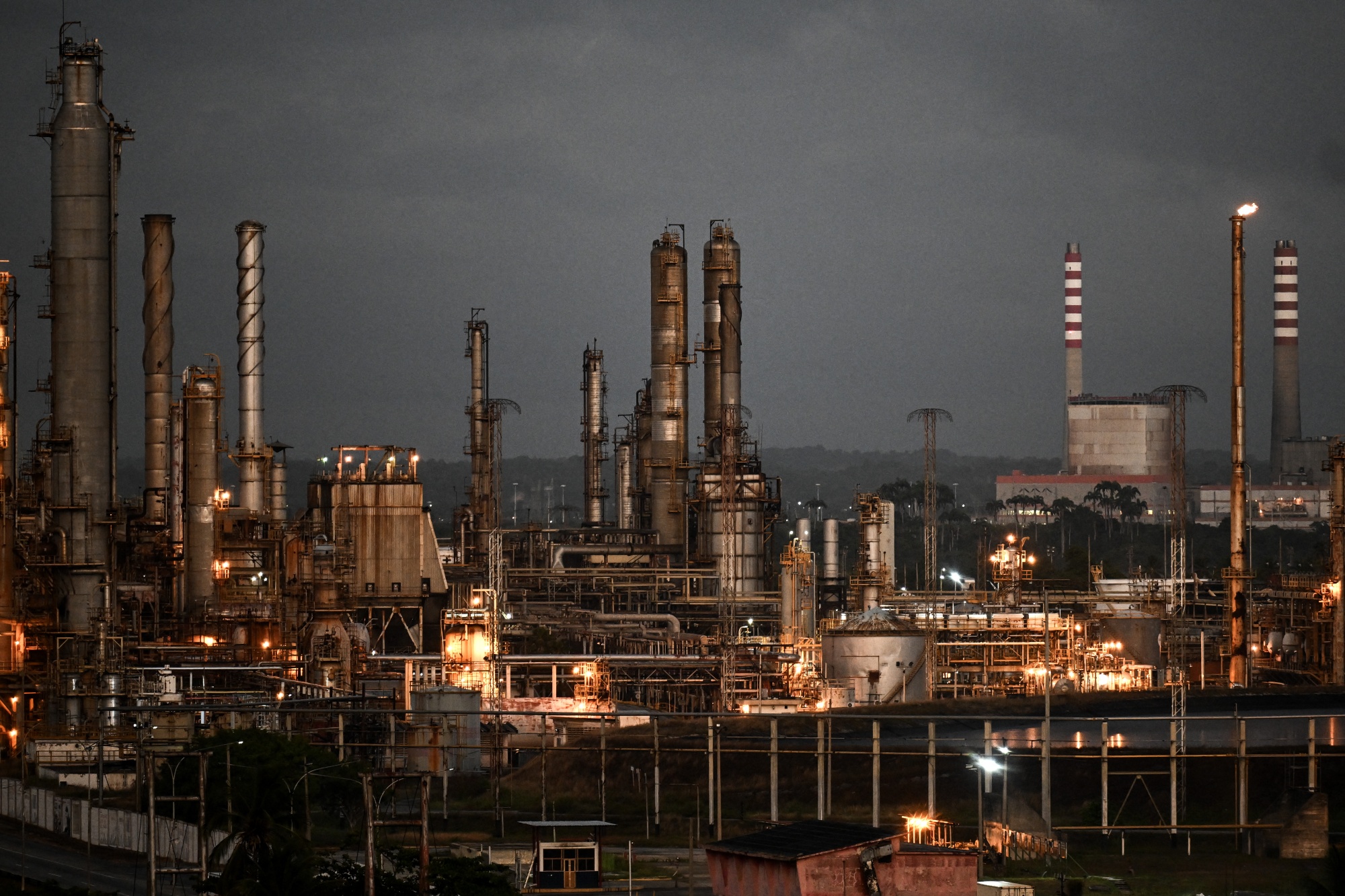 View of El Palito refinery in Puerto Cabello, Carabobo state, Venezuela on January 23, 2026. (Photo by RONALDO SCHEMIDT / AFP via Getty Images) Photographer: RONALDO SCHEMIDT/AFP