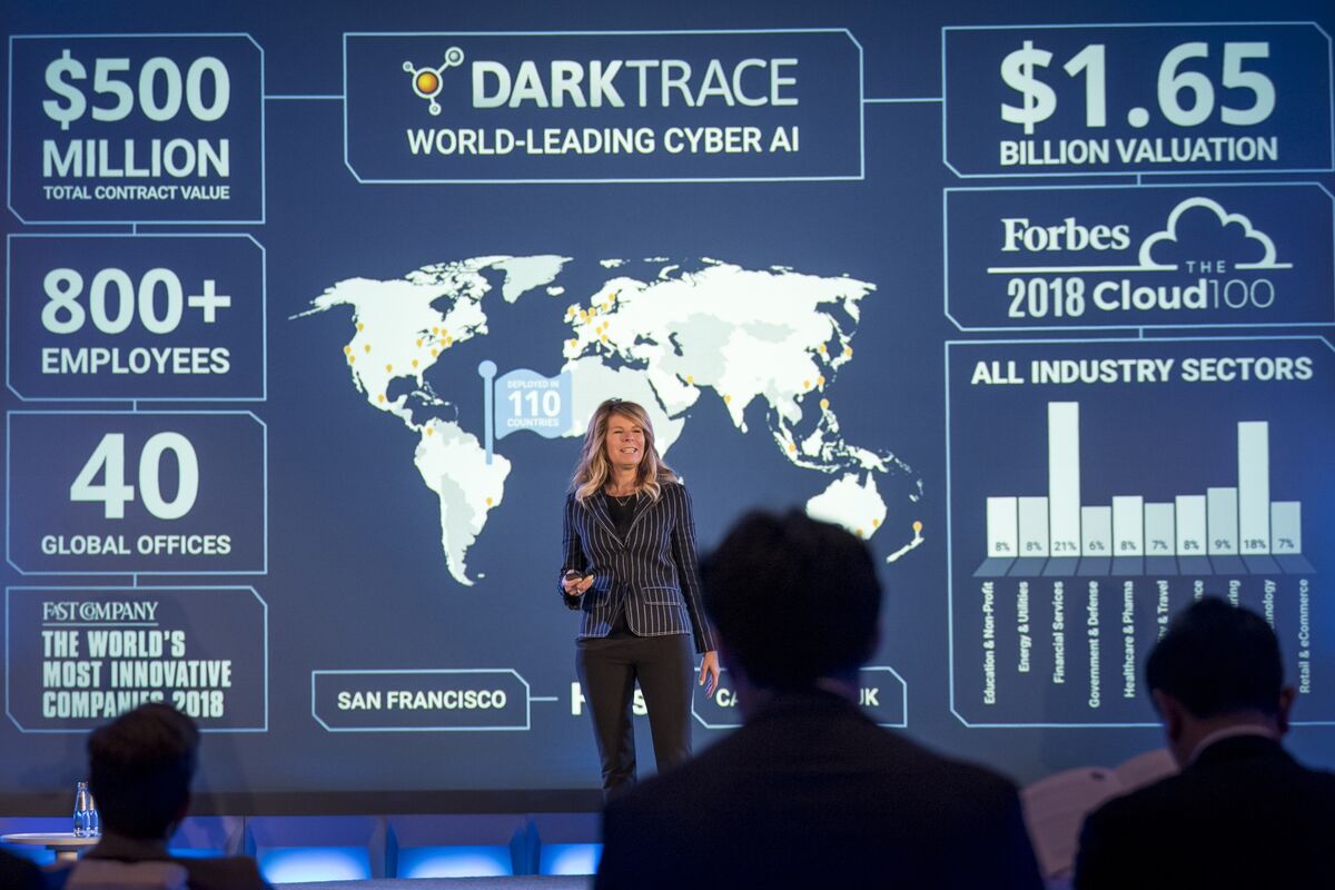 Darktrace Targets Valuation Of Up To $2.6 Billion In London IPO - Bloomberg