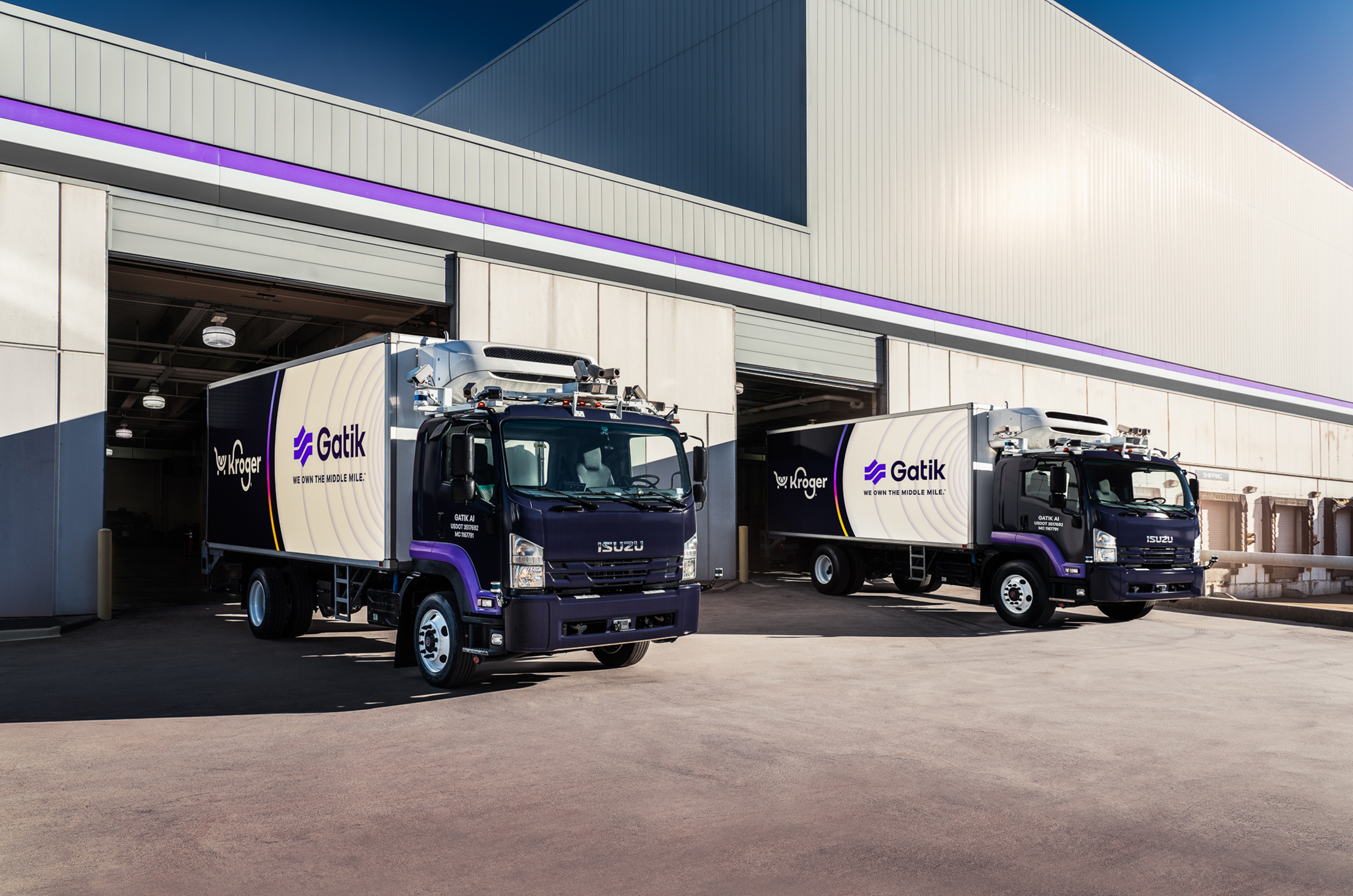 Driverless-Truck Deliveries by Gatik to Start at Kroger's (KR) Dallas  Stores - Bloomberg