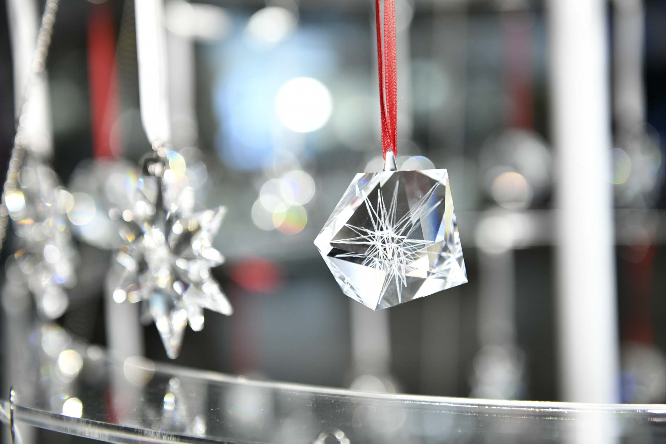 Daniel Libeskind And Nadja Swarovski Unveil The 2018 Swarovski Star In Rockefeller Center