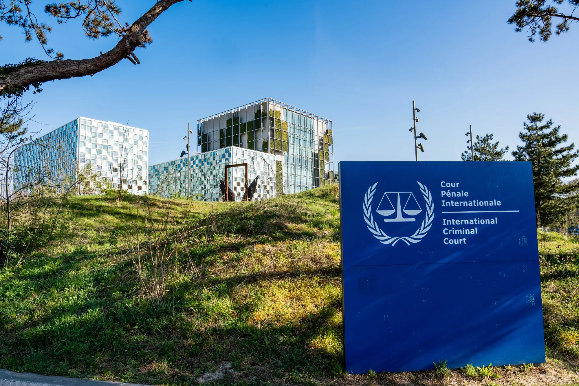 The International Criminal Court headquarters in The Hague.