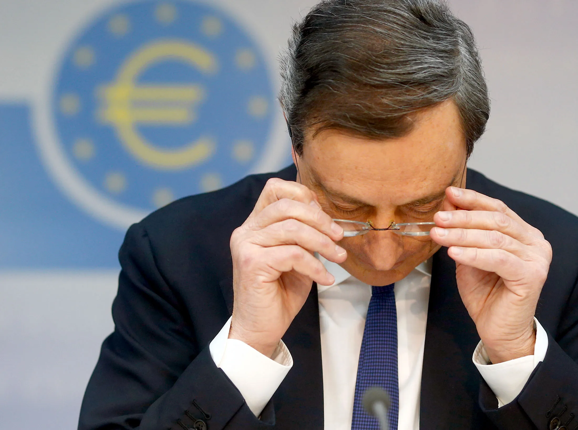 ECB President Mario Draghi
