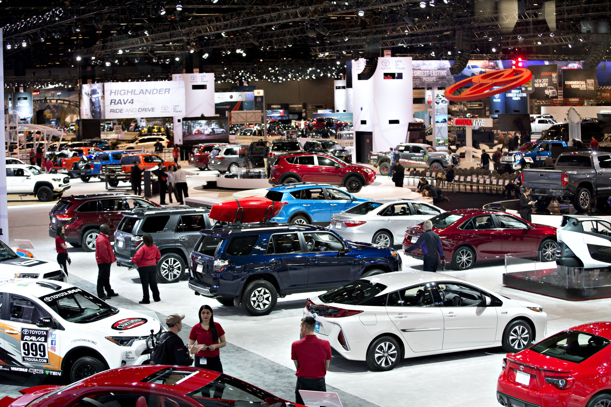 The Chicago Auto Show in 2017.