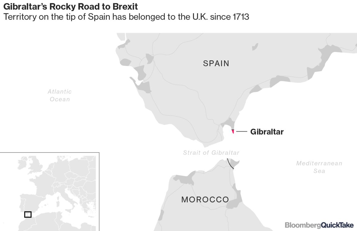 Gibraltar Dodges Hard Brexit After Spain, UK Reach Accord