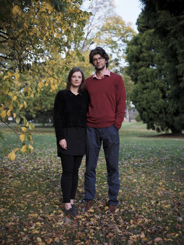 Marina Agh and Akos Percsy