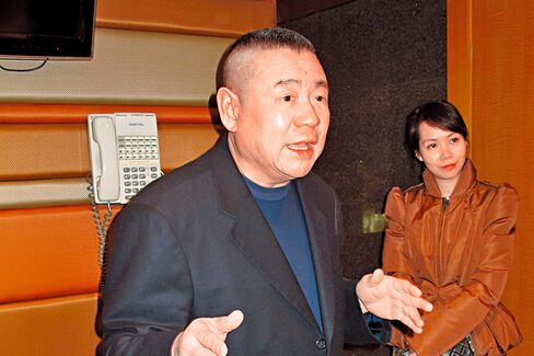Joseph Lau is pictured during a press conference in Hong Kong, China, on Jan. 1, 2013.