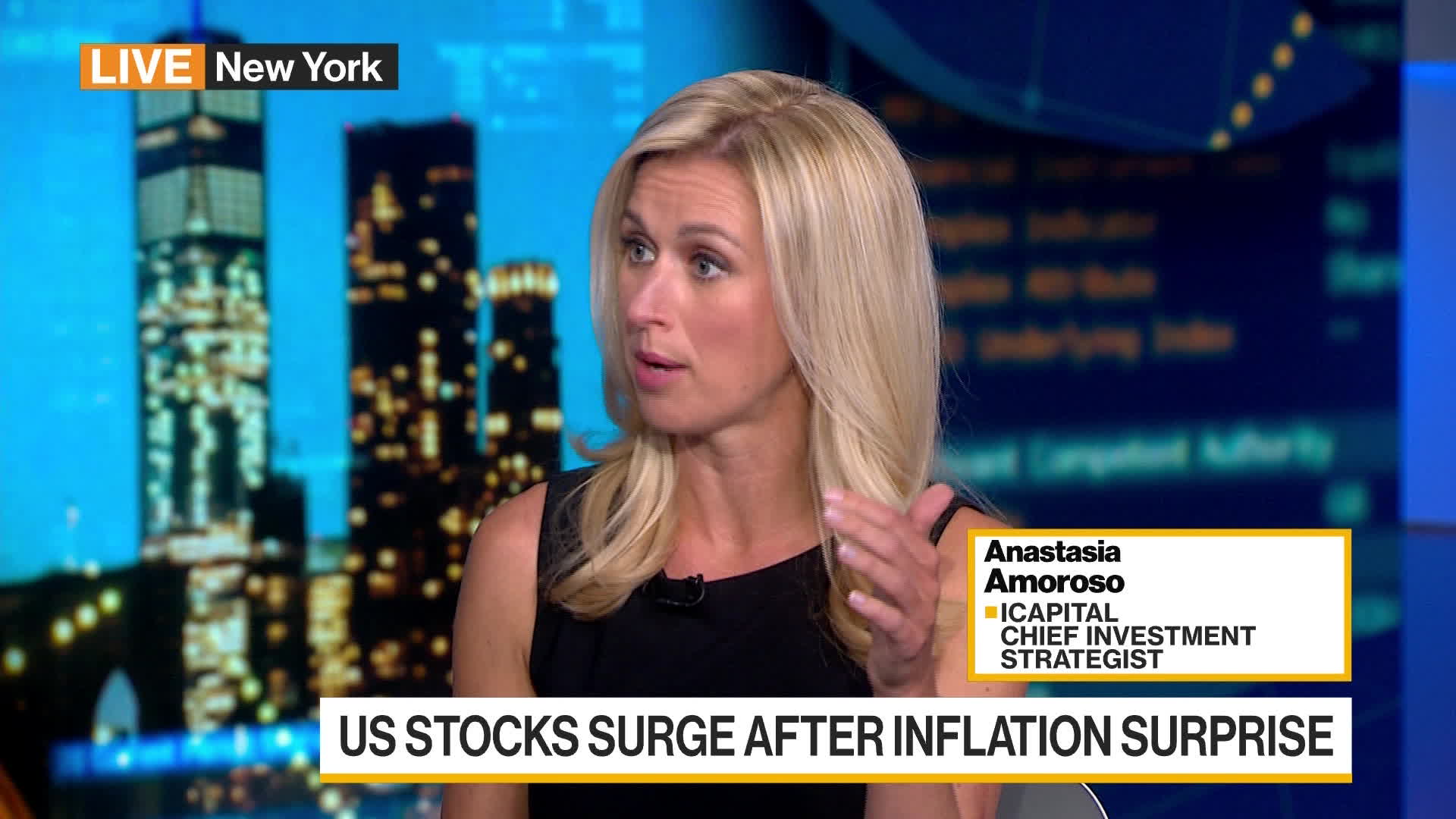 Watch ICapital's Amoroso On Markets, Inflation - Bloomberg