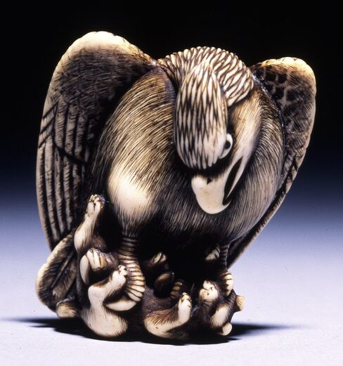 One of the netsuke in the British Museum's collection.