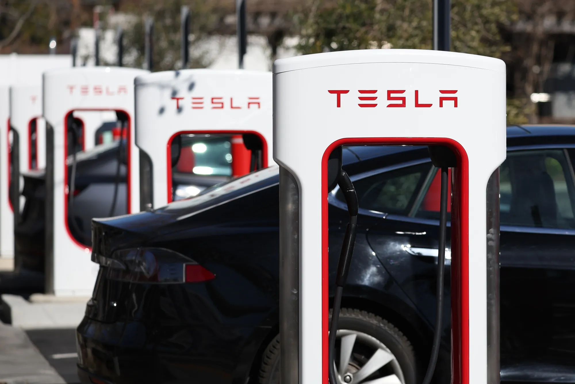 Ford struck a deal with rival&nbsp;Tesla to give its EV customers access to the Tesla Supercharger network.
