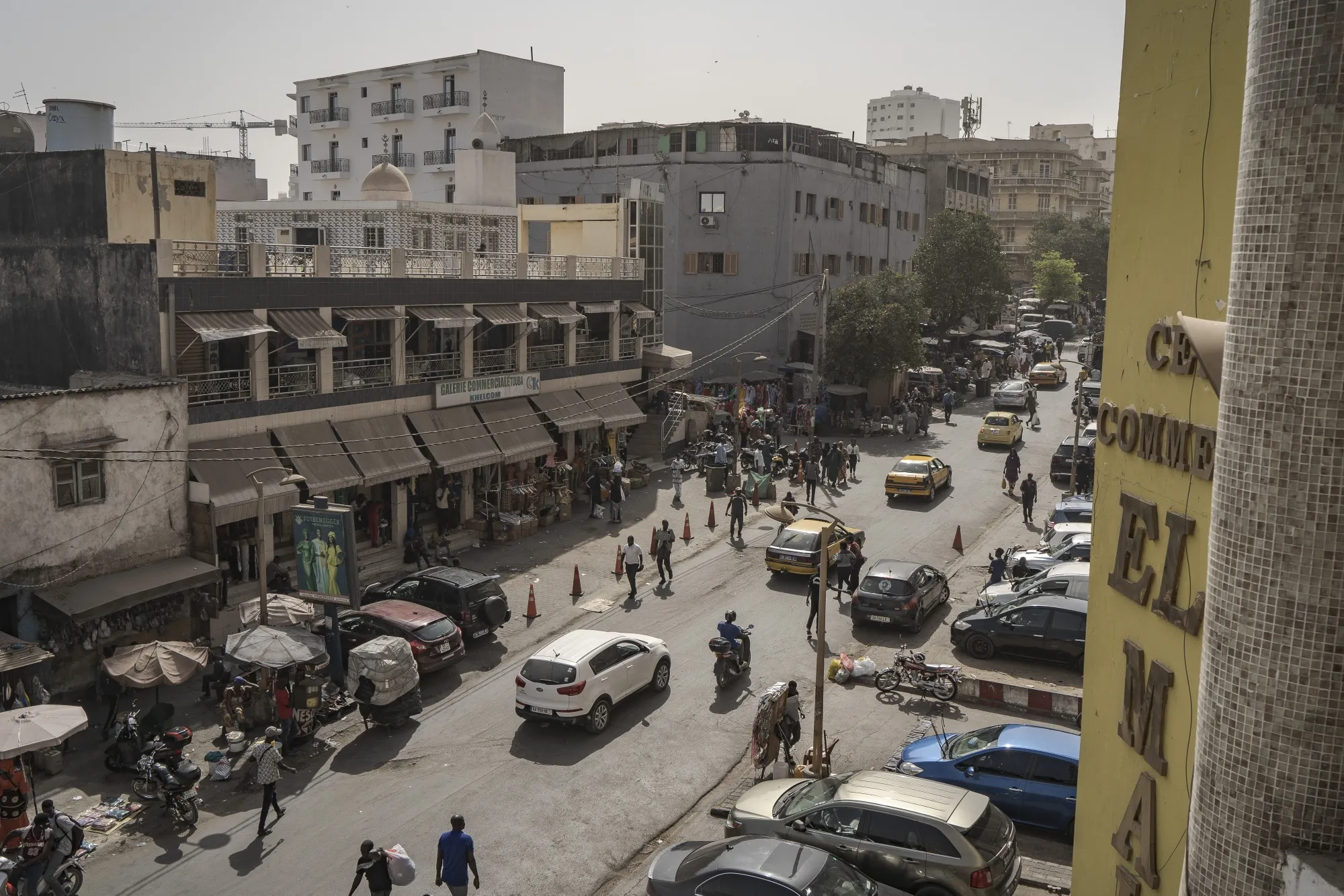 Downtown&nbsp;Dakar, Senegal.