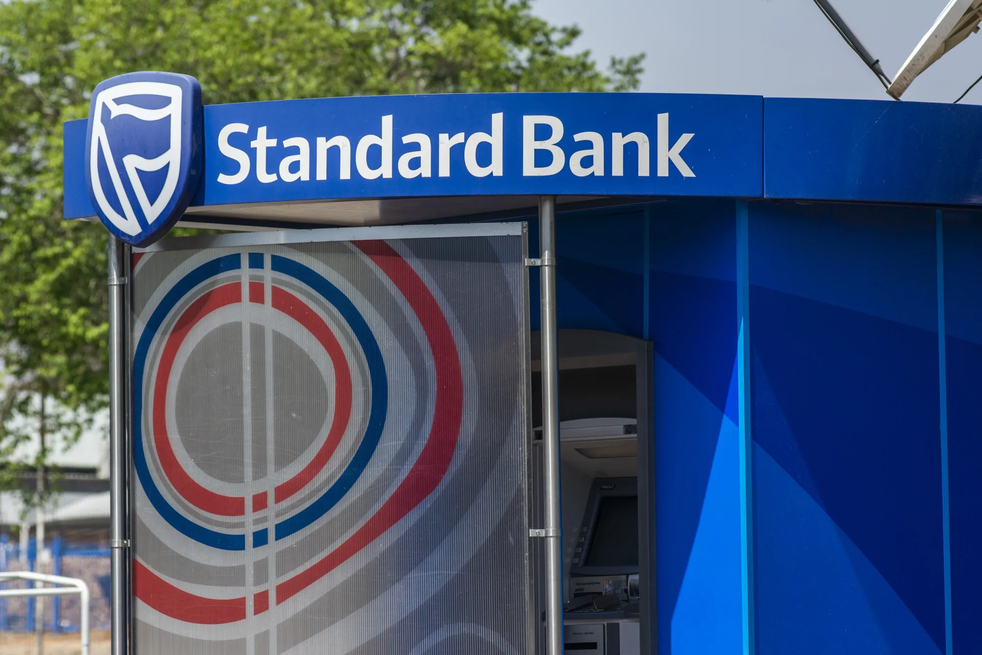 An automated teller machine&nbsp;unit, operated by Standard Bank Group Ltd., in Pretoria.