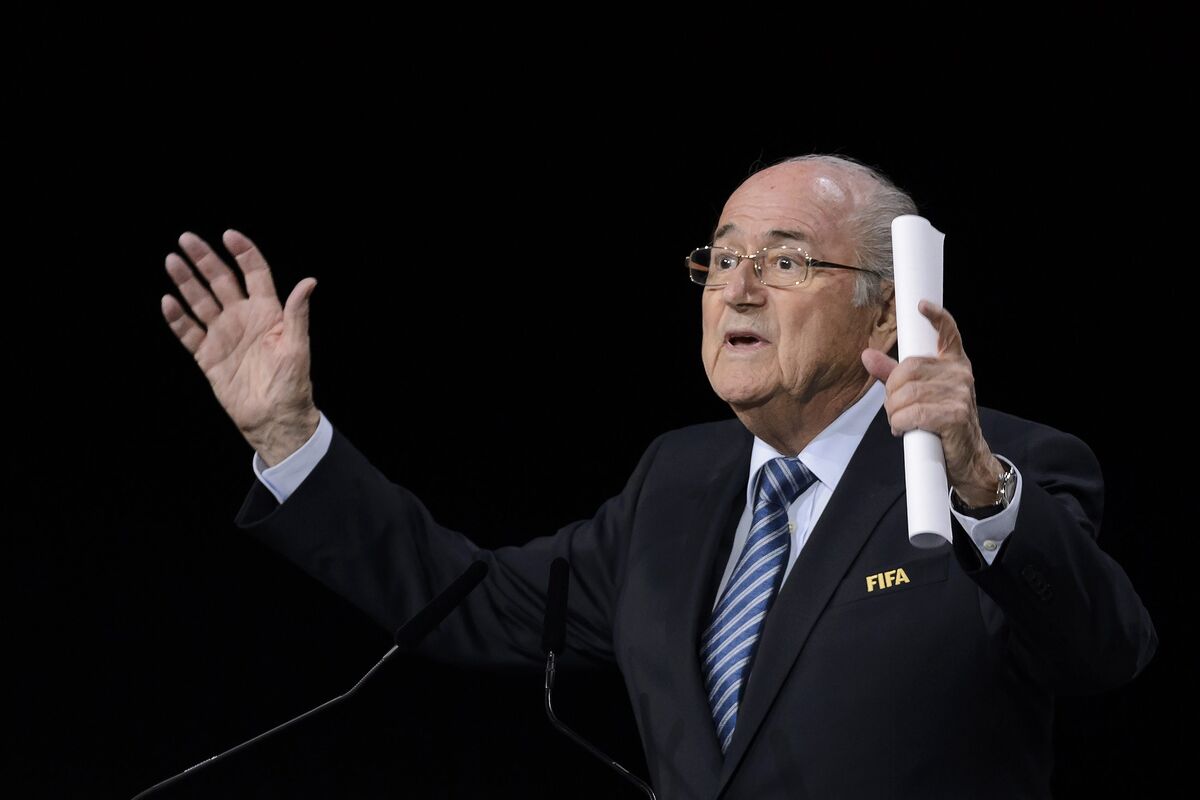 FIFA Vote Begins As Sepp Blatter Seeks New Term As President - Bloomberg