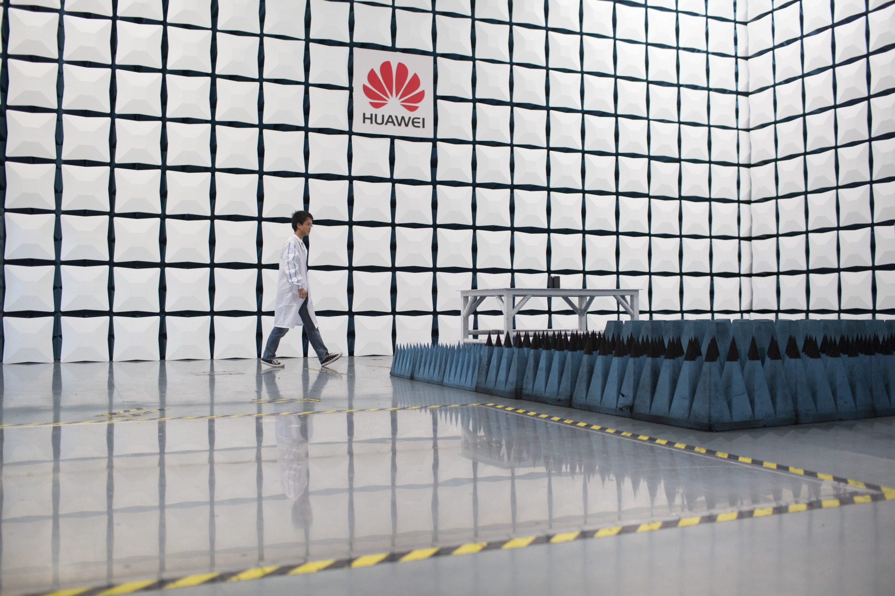 Inside Huawei Technologies Co.'s Campus Ahead Of Industrial Production Figures