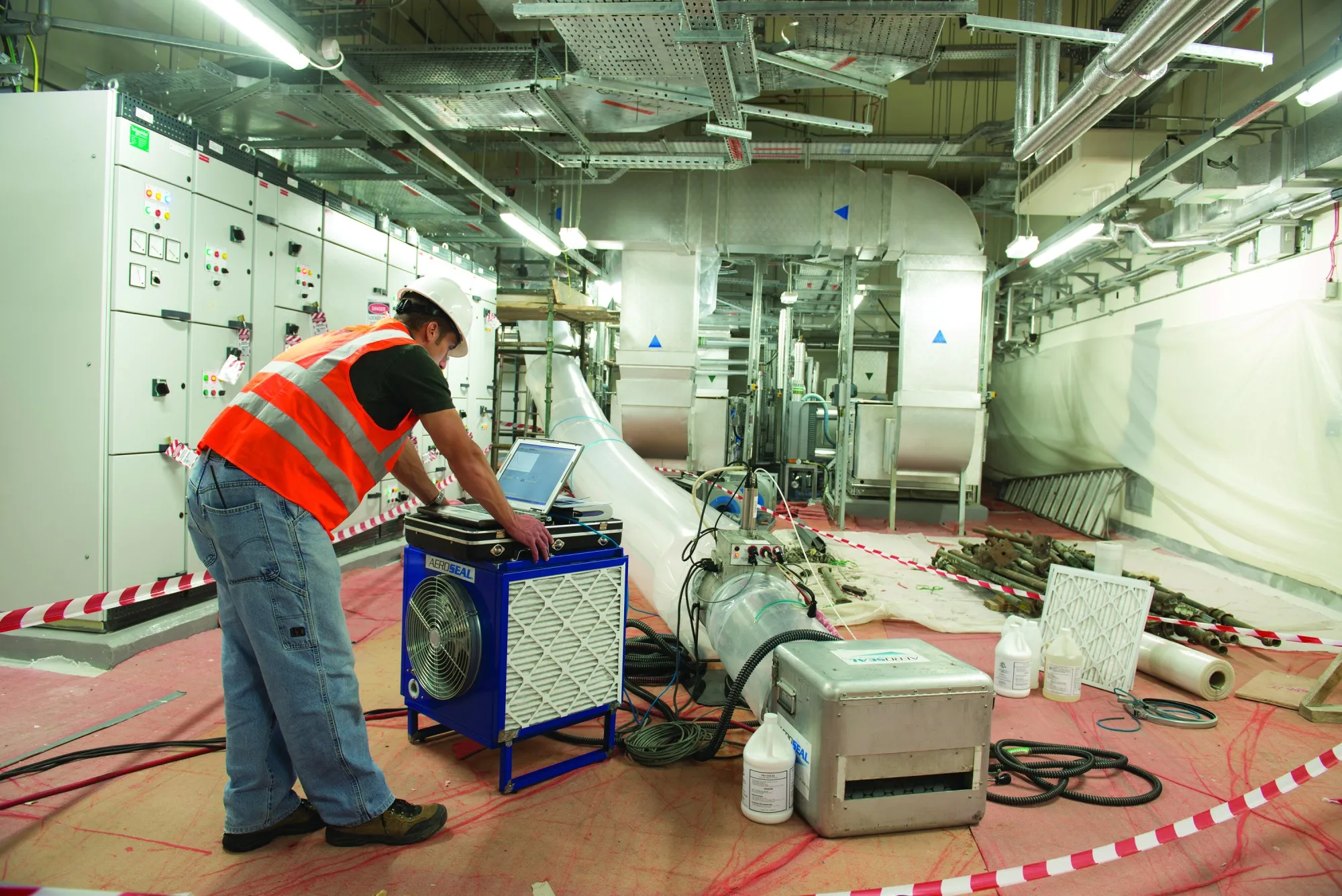 Aeroseal’s insulation technology.