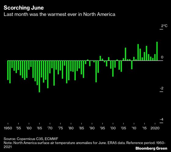 North America Hit Record Temperatures for Hottest June Ever