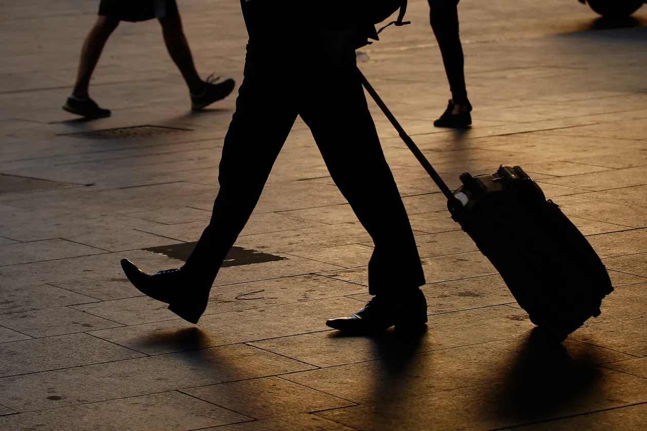 Office Workers In The Business District As Confidence Slides Over China Slowdown