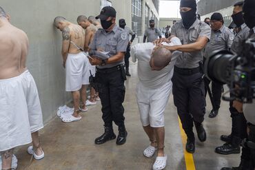 Homeland Security Secretary Kristi Noem Tours Notorious Prison During Trip To El Salvador