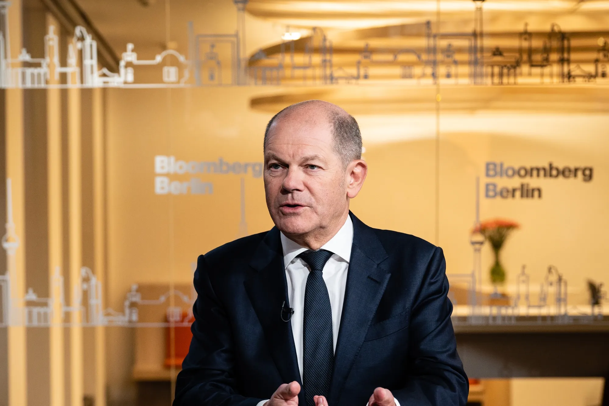German Chancellor Olaf Scholz