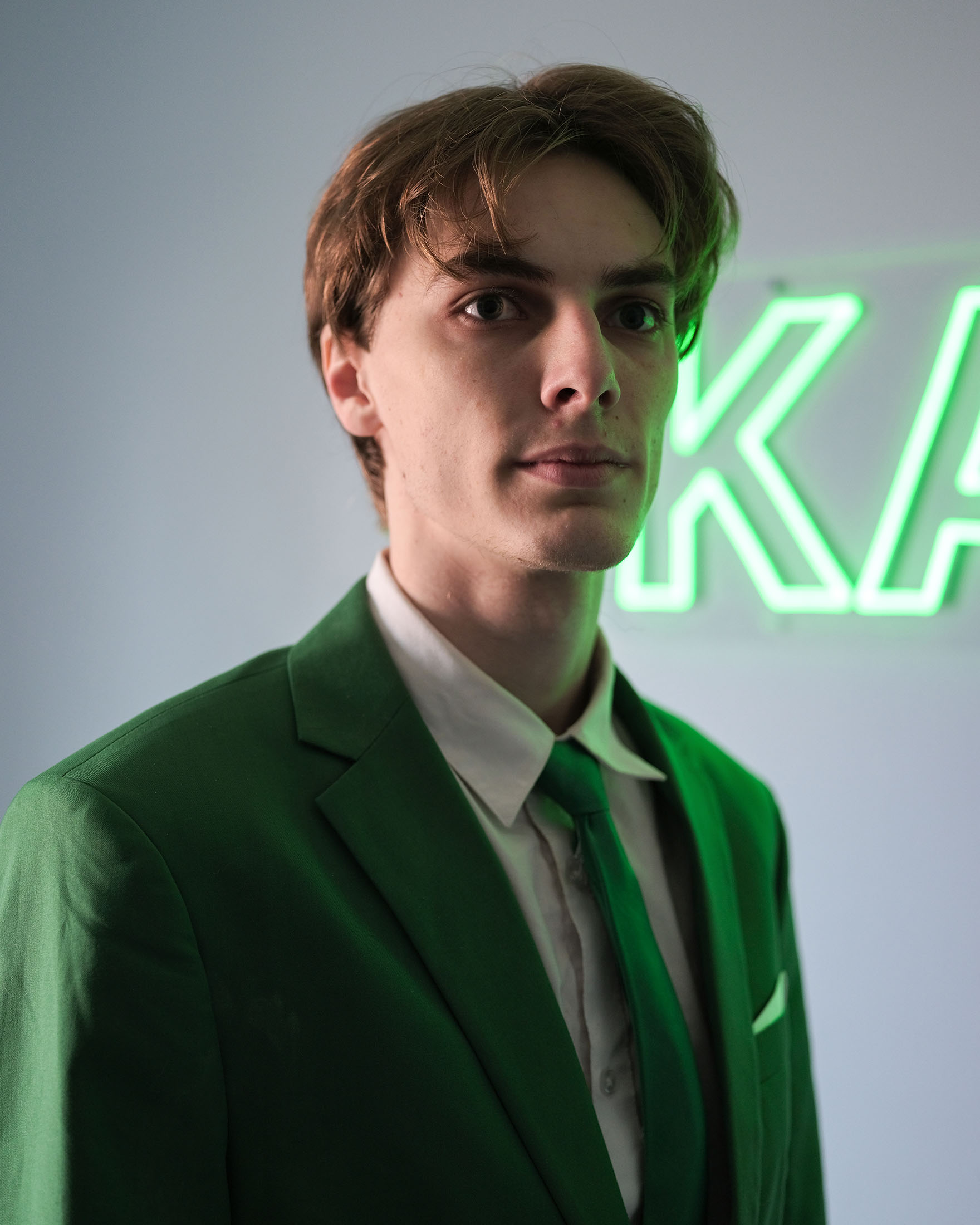 Portrait of Austin Minton.