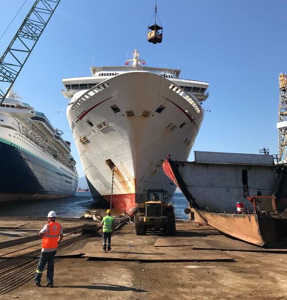 The Messy, Booming Business of Recycling Cruise Ships