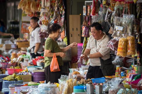 Market in Singapore