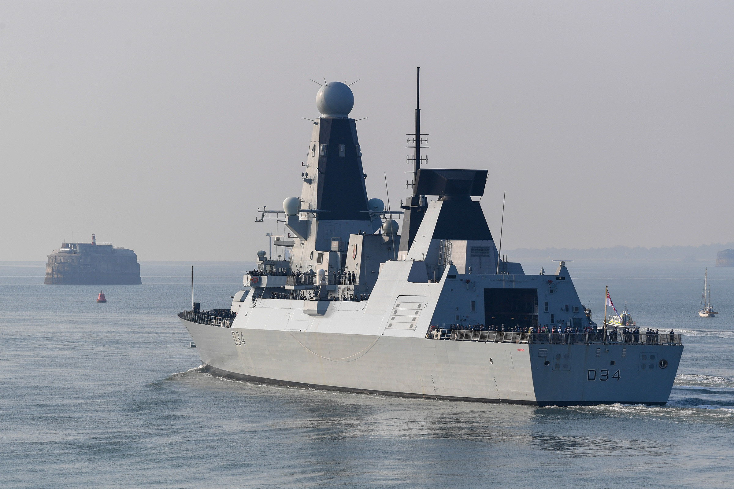 HMS Queen Elizabeth Maiden Deployment With Carrier Strike Group
