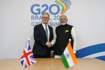 UK PM Attends G20 In Brazil