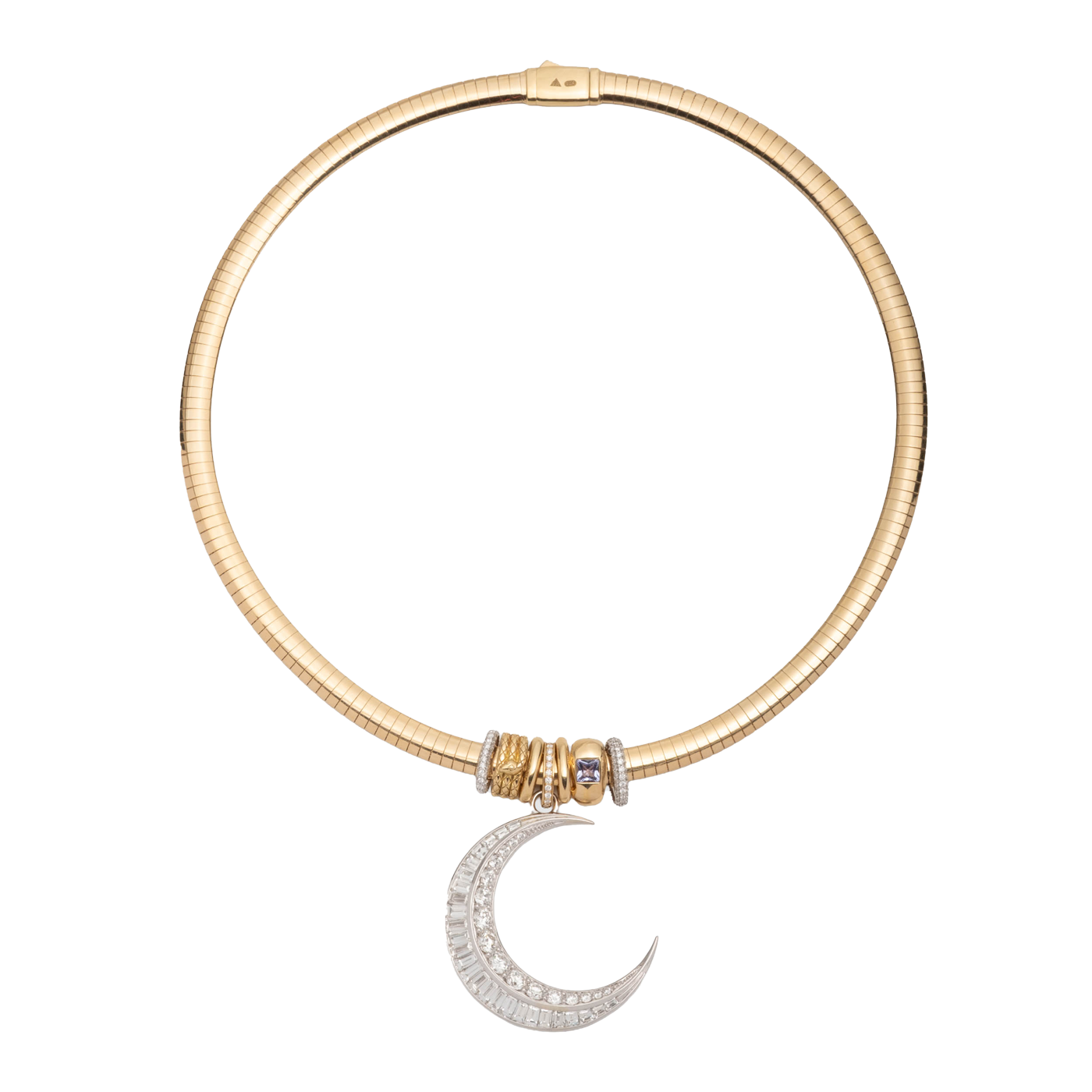 FoundRae Diamond Crescent
Necklace