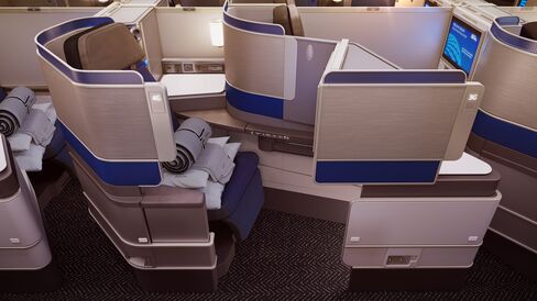 The new seats have barriers between passengers.