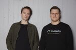 Moralis co-founders Filip Martinsson and Ivan Liljeqvist