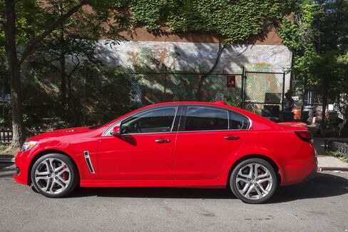 The V8 SS has a 415-horsepower engine.