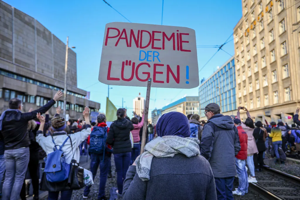 A pandemic of lies, they say in Leipzig.