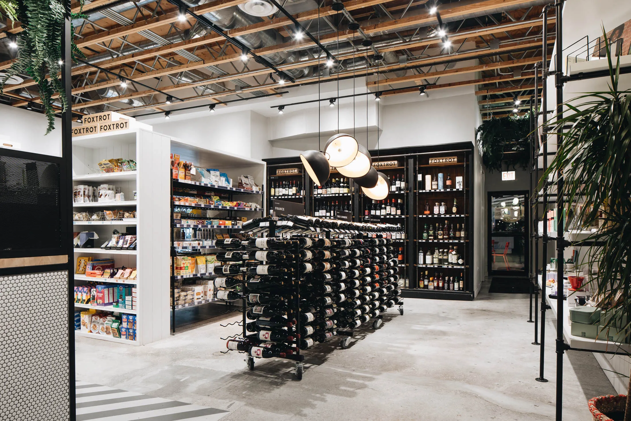 Wine is&nbsp;one of the best selling products at Foxtrot.